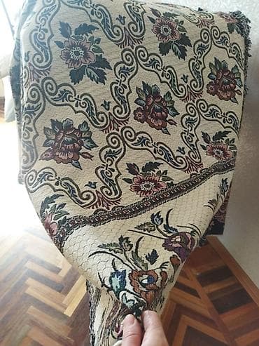 ortuklər: Divan üçün rəng - Bej Yataq örtüyü — 3