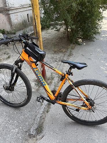 MTB velosiped – Isma brendi, narıncı/sarı rəng sxemi Texniki