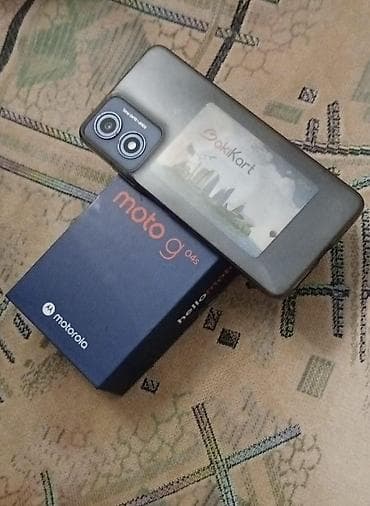 işlenmiş sobalar: Motorola G Pure, 128 GB, rəng - Göy, Barmaq izi — 4