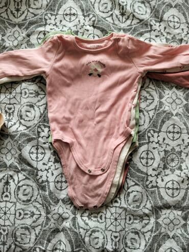 Manejlər: Körpə geyim dəsti - Uzunqollu bodilər: LCW Baby markalı, yumşaq — 1