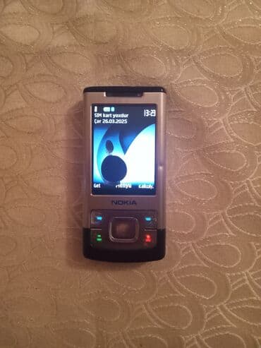 Nokia 6700 Slide, < 2 GB Memory Capacity, rəng - Ağ, Düyməli