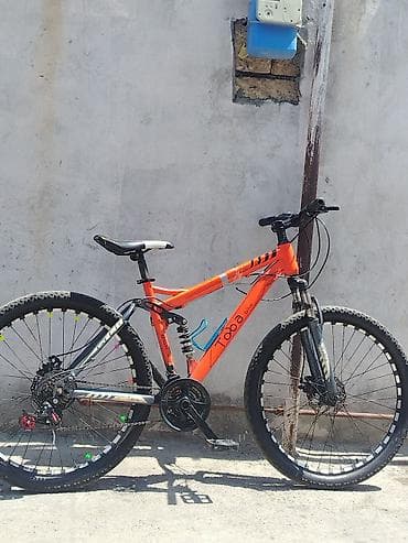 Toba MTB velosipedi – tam asqılı (full-suspension) dağ modelidir — 1