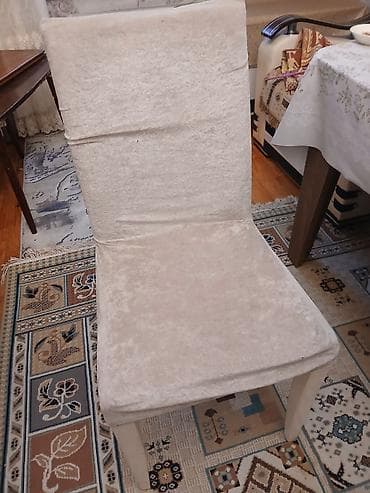 kombi 32 lik: Mətbəx üçün, İşlənmiş, Qatlanmayan, rəng - Bej Stul — 1