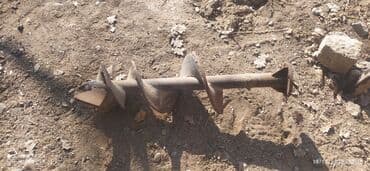 derman sepen aparat: Torpaq burgusu (yer qazma ucu) - Ağır konstruksiyalı metal burğu ucu — 2