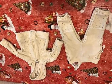 dsq şalvar: Uşaq dəsti, Uniseks, 3 - 6 ay, Monaliza — 1