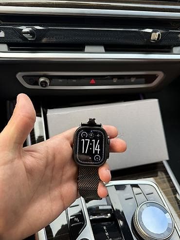 Smart saat, Apple, Sensor ekran, rəng - Qara