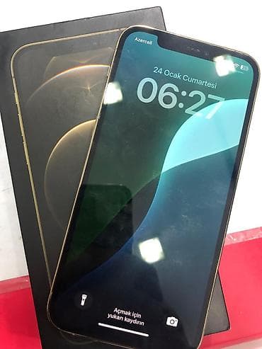 iphone usb kabel: IPhone 12 Pro, 128 GB, Çəhrayı, Simsiz şarj, Face ID, Sənədlərlə — 1