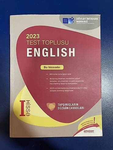 hedef kitabi: İngilis dili Testlər 11-ci sinif, DİM, 1-ci hissə, 2023 il — 1