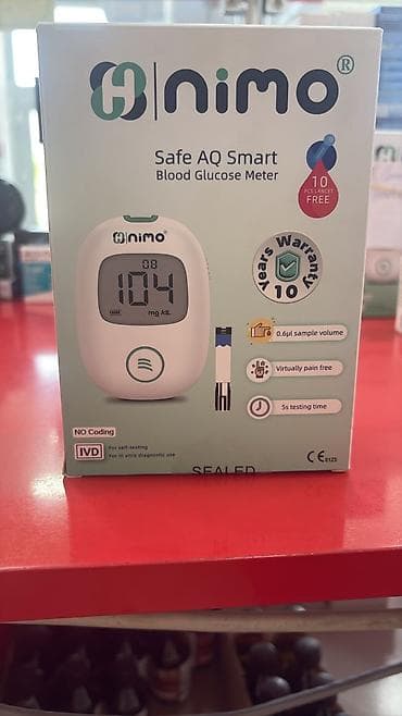 Nimo Safe AQ Smart qan qlükoza ölçən cihaz - Model: Safe AQ Smart