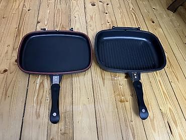 Qab-qacaq və mətbəx ləvazimatları: Tava, rəng - Qara, Antipriqar, 28 sm — 5