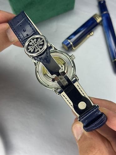 Patek Philippe üslubunda avtomatik mexanizmli kişi qol saatı - — 6