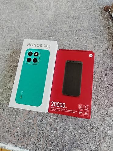philips xenium x125: Honor X8c, 256 GB, rəng - Yaşıl, Zəmanət, Düyməli, Sensor — 1