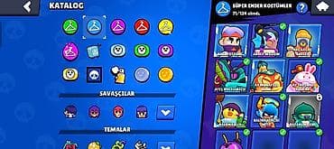 Ювелирные изделия: Brawl Stars oyunu üçün yüksək səviyyəli hesab - Kupa: 53,075+ - — 5