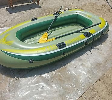 Охота и рыбалка: Şişmə qayıq – “Fishing 400” modeli - Rəng: zeytun-yaşıl/göy-yaşıl və — 2