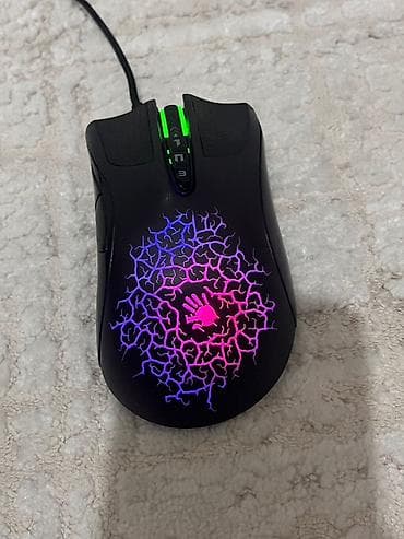 iphone 7 plus barter: Gaming siçanı – LED işıqlı, naqilli 4000 dpi optik sensor 180cm — 7