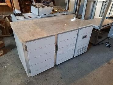 Dərin dondurucular: Soyuduculu iş masası – restoran, kafe, fast‑food və şirniyyat sexləri — 1