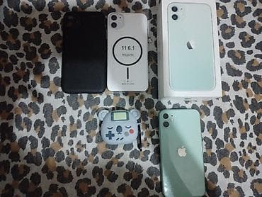 ipad air 4: IPhone 11, 64 GB, Yaşıl, Face ID — 5