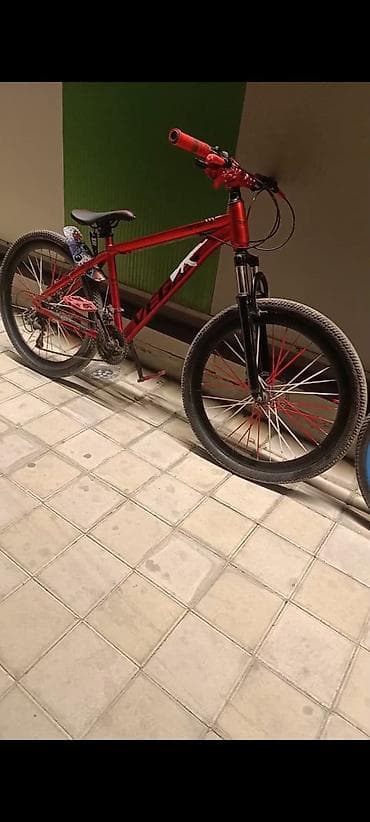 Велоаксессуары: Qırmızı VEGA dağ velosipedi - Korpus: yüngül alüminium gövdə, idman — 2