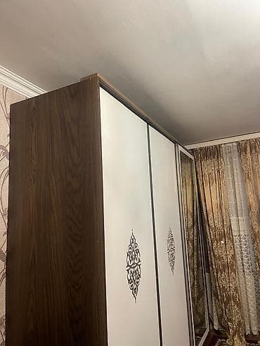 Yeni, 3 qapılı, Güzgülü, Ağ, Kupe, Düz dolab — 2