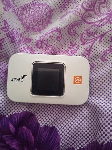 4G/5G Mobil Wi‑Fi Router (MiFi) - Şəbəkə: 4G və 5G dəstəyi (SIM
