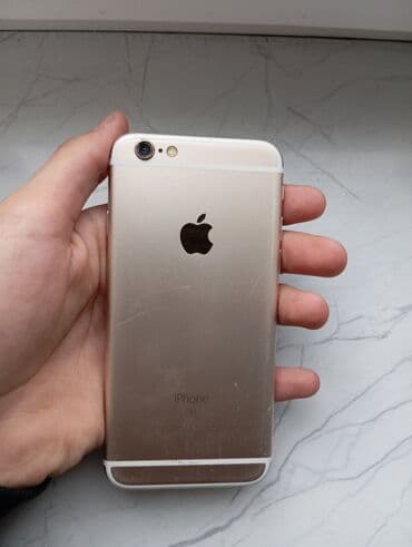 Opel: IPhone 6s, 32 GB, Qızılı, Barmaq izi — 1