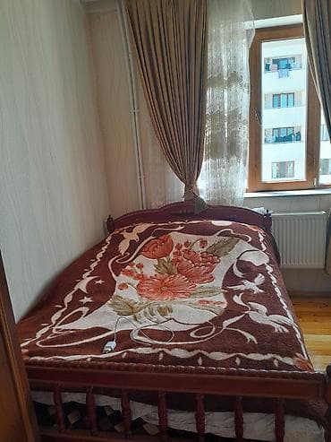 divan krovat: İkinəfərlik çarpayı, Bazasız, Matrassız, Siyirməsiz — 1