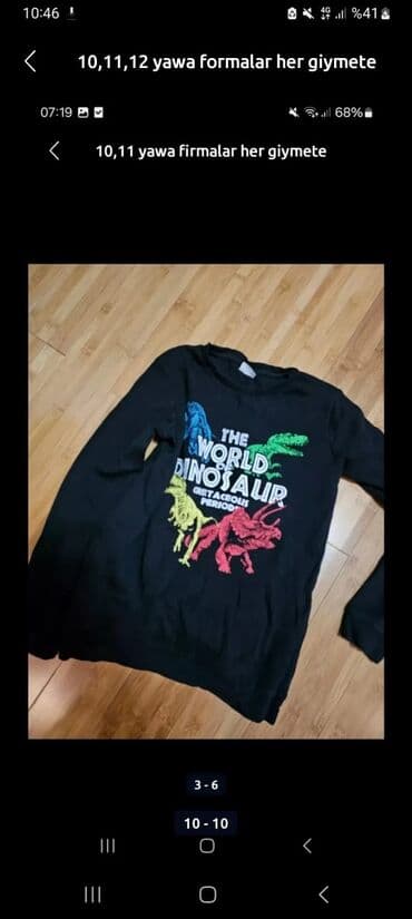 goy qurşağı: Uşaqlar üçün geyim dəsti – 10, 11, 12 yaş Markalar: LC Waikiki — 7