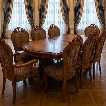 kuxna istolu: *660₼ MASA desti :-TƏCİLİ SATILIR‼️* 8oturacağı var UNVAN:-Xırdalan — 1