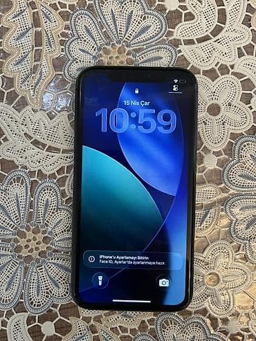 i̇kinci el telefonlar: IPhone 11, 128 GB, Qara, Face ID — 5