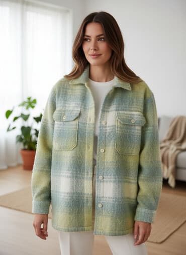 zara qadın: Pencək, Zara, Yun, L — 1