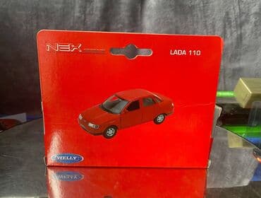 metbex tavan modelleri: Коллекционная модель Lada VAZ 110 Red 1998 Welly Scale 1:34 Art. — 3