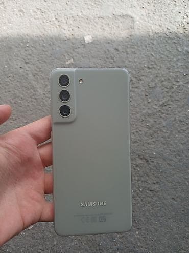 iphone 128: Samsung Galaxy S21 FE, 128 GB, rəng - Yaşıl — 1