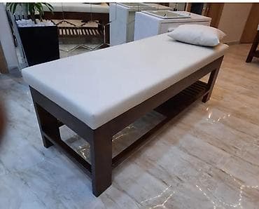 gəlincik çarpayısı: Masaj/dinlənmə çarpayısı - Material: möhkəm taxta karkas, tünd — 2
