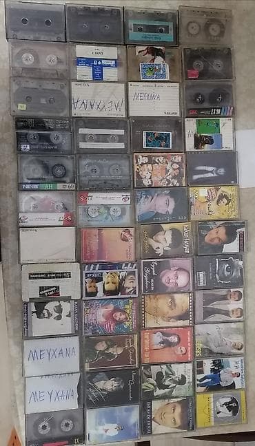 dvd tutumu: Kaset kolleksiyası – müxtəlif janrlarda orijinal audio kasetlər — 3