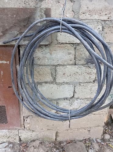 Güclü izolyasiyalı elektrik kabeli 17.5 m - Tip: çoxdamarlı mis kabel