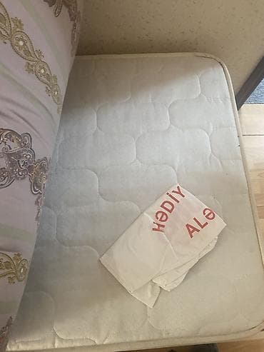 ucuz laminant: İşlənmiş, Təknəfərlik çarpayı, Bazasız, Matras ilə, Siyirməsiz — 4