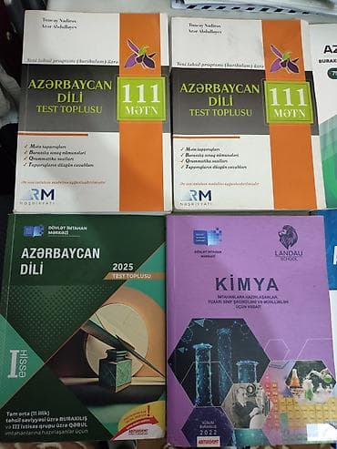 Məhsul: Hazırlıq və imtahanlar üçün dərs vəsaitləri toplusu Paketdə