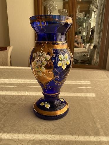 вазы для цветов чехия богемия: Одна ваза, Богемское стекло — 3