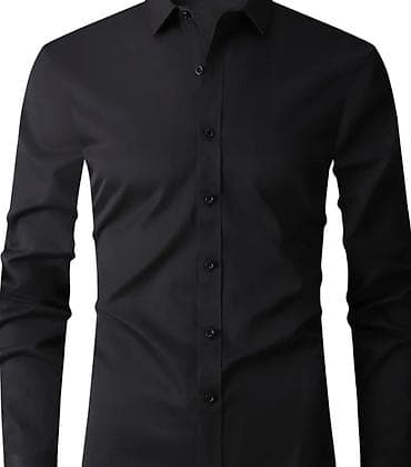 online geyim: Köynək, Dolce & Gabbana, M, rəng - Qara — 3