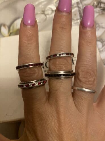 tek qas qizil uzukler: Bijuteriya dəsti – müxtəlif aksesuarlar - Boğazbağı: Türkuaz rəngli — 3