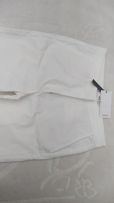 Şalvarlar: Şalvar, Mango, M, rəng - Ağ — 2