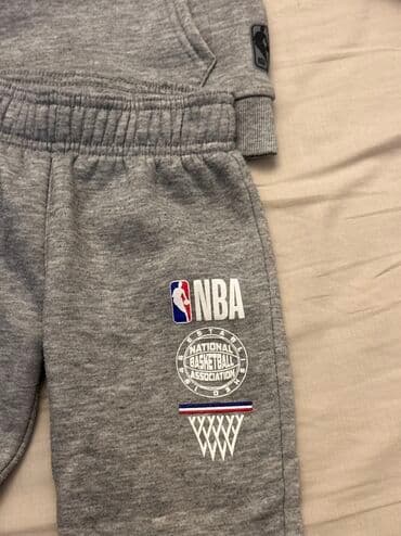 детские костюмы для фигурного катания: Uşaq geyim dəsti – 2 komplekt 1) NBA temalı dəst - Rəng: boz melanj - — 3