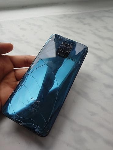 Redmi Note 9, 128 GB, rəng - Mavi, Qırıq — 2