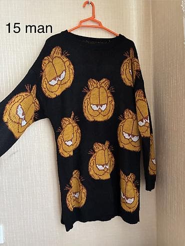 mayka: Qadın geyimləri – 4 məhsul paketi 1) Qəhvəyi qısaqol ribli t‑şört - — 5