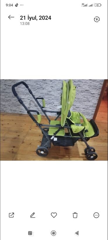 Modullu arabalar: Əkizlər üçün araba — 2