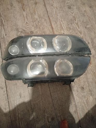 bmw karopka: Komplekt, Yaxın və uzaq vuran işıqlar BMW, 2003 il, Orijinal, Almaniya, İşlənmiş — 1