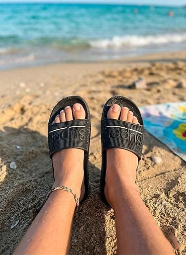 super optik: Məhsul: Unisex hovuz/dəniz üçün rezin şip-şap (slayd tipli sandal) - — 2