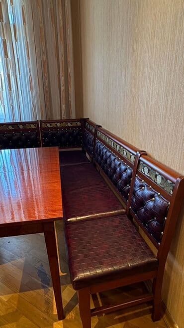 мебель для кухни: Mətbəx mebeli dəsti – tam komplekt - Material: massiv ağac görünüşlü — 16