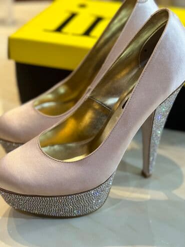 Tuflilər, Ölçü: 37, rəng - Bej, Yeni