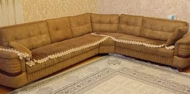 Künc divan, İşlənmiş, Açılan, Bazalı, Parça, Çatdırılma yoxdur